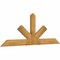 Ekena Millwork Saratoga Rough Sawn Timber Gable Bracket, Western Red Cedar, 84"W x 31"H x 2"D x 6"F, 9/12 Pitch GBW084X31X0206SAR00RWR - alternate 3